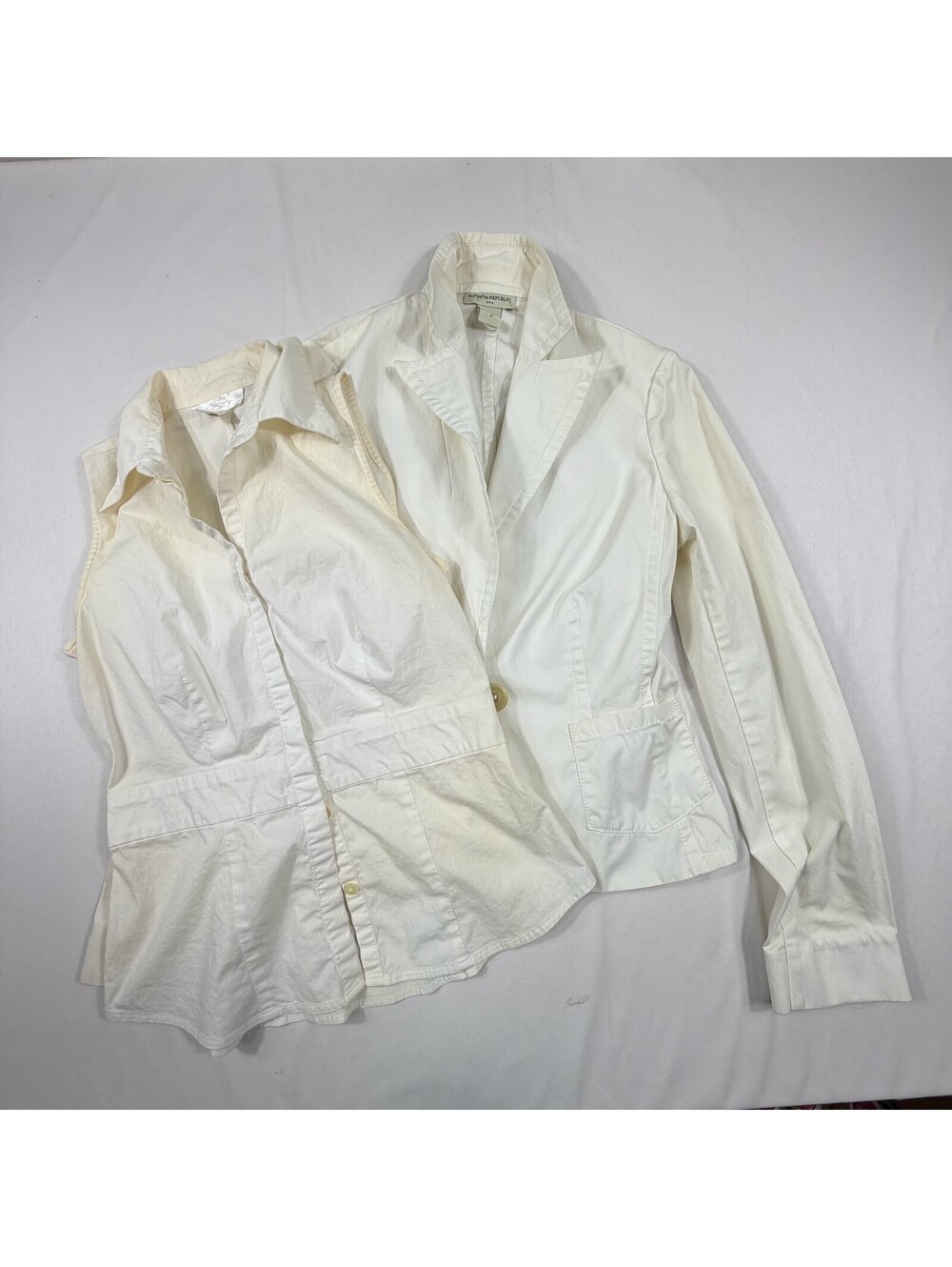Women's Blazer and Collared Shirt Bundle